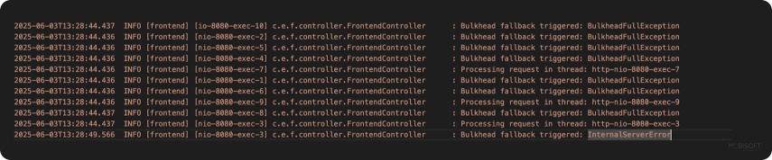 Bulkhead Pattern Fallback bulkhead pattern in microservices with fallback logic