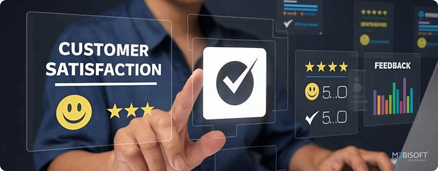 Customer Satisfaction Insights from Delivery Feedback Customer satisfaction survey with delivery and logistics feedback