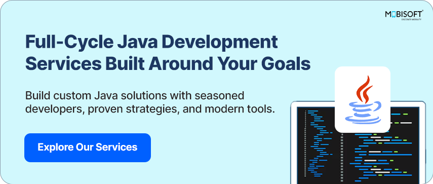 Full-Cycle Java Development Services Full-cycle Java development services for enterprise applications