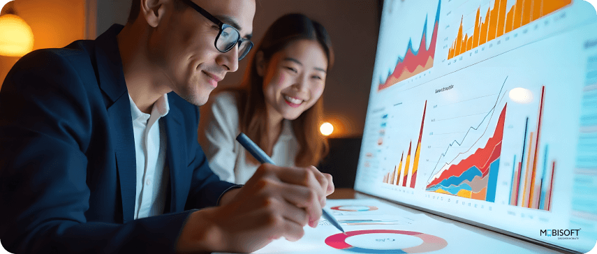 Strategic Decision-Making Through E-commerce Data Analytics Strategy team using e-commerce data analytics for decision-making