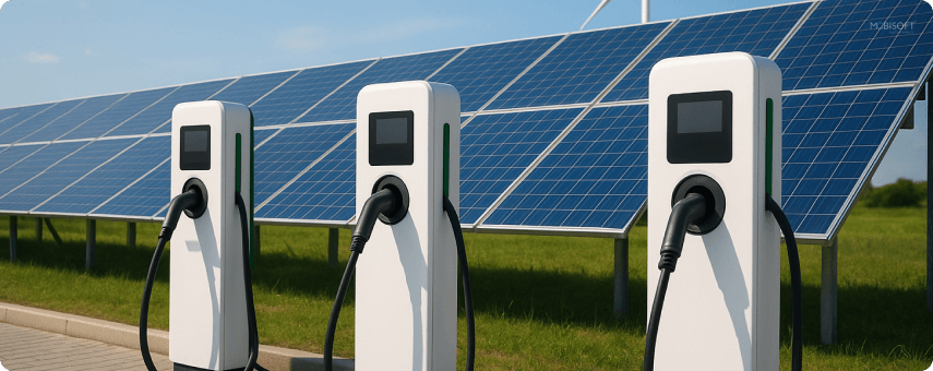 EV charging infrastructure for net zero transportation