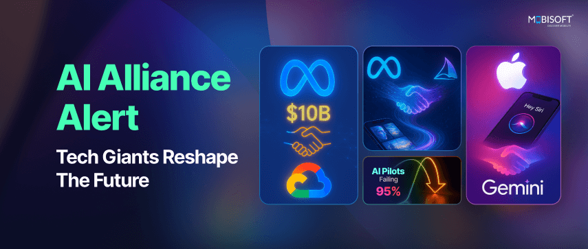 AI Alliance Alert: Meta, Google & Apple Lead the Future of AI Tech giants Meta, Google, and Apple reshape the future of AI - Executive Briefing cover image