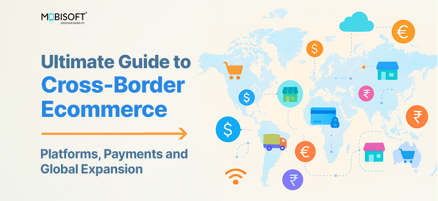 Banner image showing cross-border ecommerce strategy and global expansion