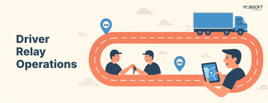 Driver Relay in Mining Logistics Driver relay operations improving mining transport efficiency