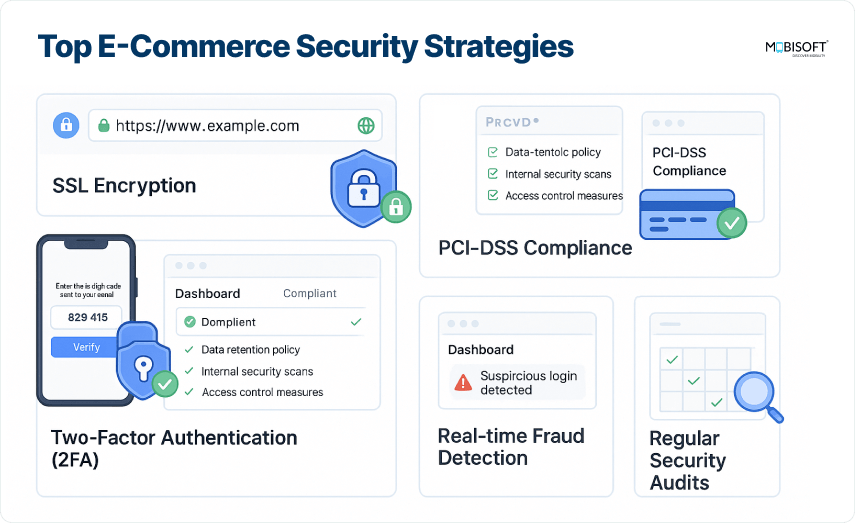 Top E-commerce Security Tactics Top strategies to secure your ecommerce platform
