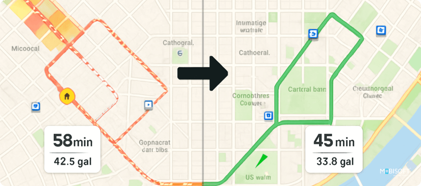 Efficient Bus Route Optimization Smart bus route optimization for efficient transit operations