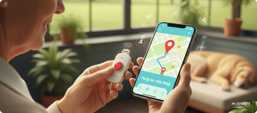 Panic Button for Elderly and Vulnerable Users GPS panic button system for elderly and vulnerable groups