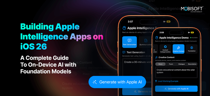 Apple Intelligence apps on iOS 26 overview
