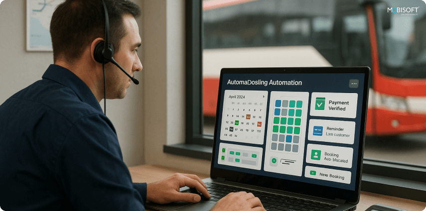 Automation Solving Ticketing Issues Automated bus ticket management solving common issues in bus ticketing
