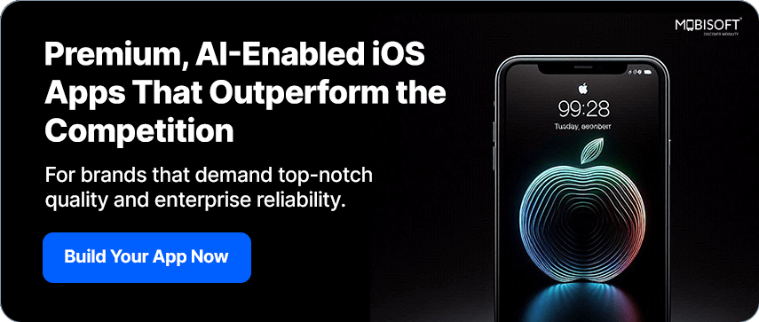 Premium AI-enabled iOS apps development