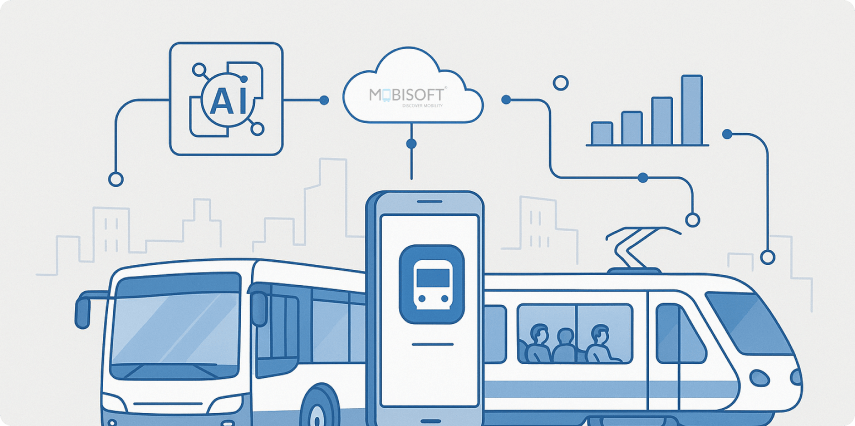 Smart Mobility Ecosystem Smart mobility ecosystem integrating bus ticketing system software and automation
