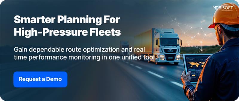Smarter planning for high-pressure fleets using dynamic route optimization and automated route planning software