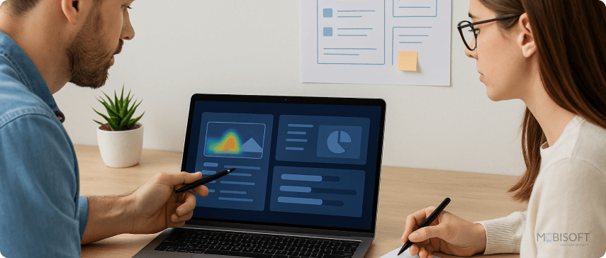 Heuristic evaluation template for structured UX review