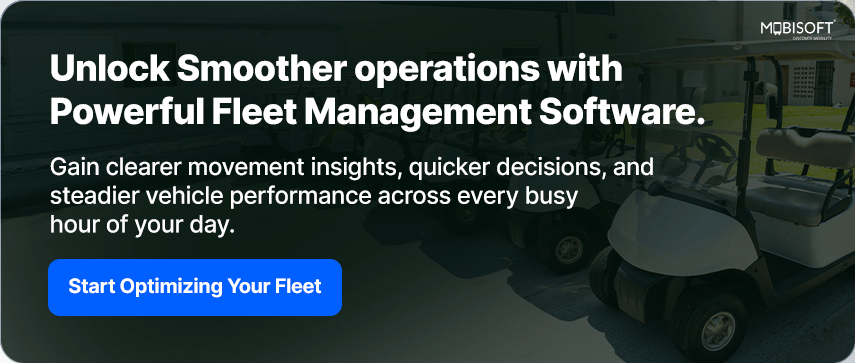 Unlock Better Facility Mobility With Fleet Management Software Fleet management software for optimizing golf cart fleet operations and facility mobility.