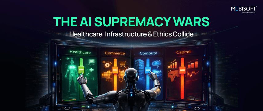 AI supremacy wars between OpenAI, Anthropic, Google, Apple and Amazon across healthcare, infrastructure and ethics
