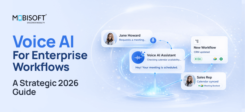 Enterprise Voice AI Architecture and Workflow Integration Voice AI architecture flow for enterprise automation and system integration.
