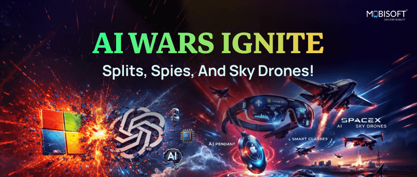 AI Wars Ignite: Microsoft, Apple, Anthropic & Pentagon Tensions AI rivalry escalates with Microsoft-OpenAI split, Apple smart glasses launch, Pentagon-Anthropic dispute, and SpaceX AI drone expansion.