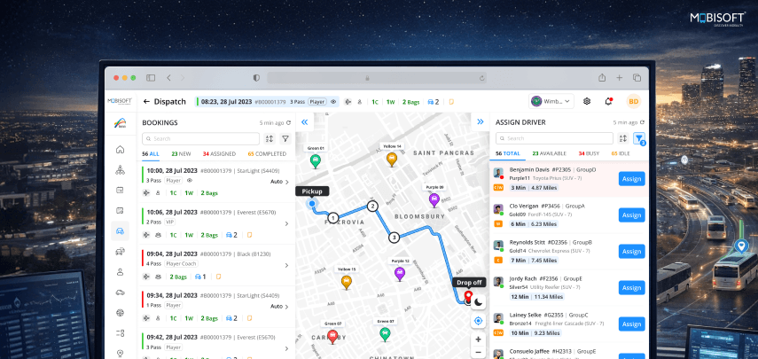 GPS Tracking for Event Transportation GPS tracking system for real-time fleet management at events