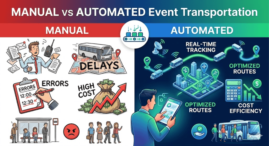 Manual vs Automated Transportation Management