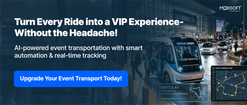 Enhance every ride into a VIP experience with smart event transportation solutions