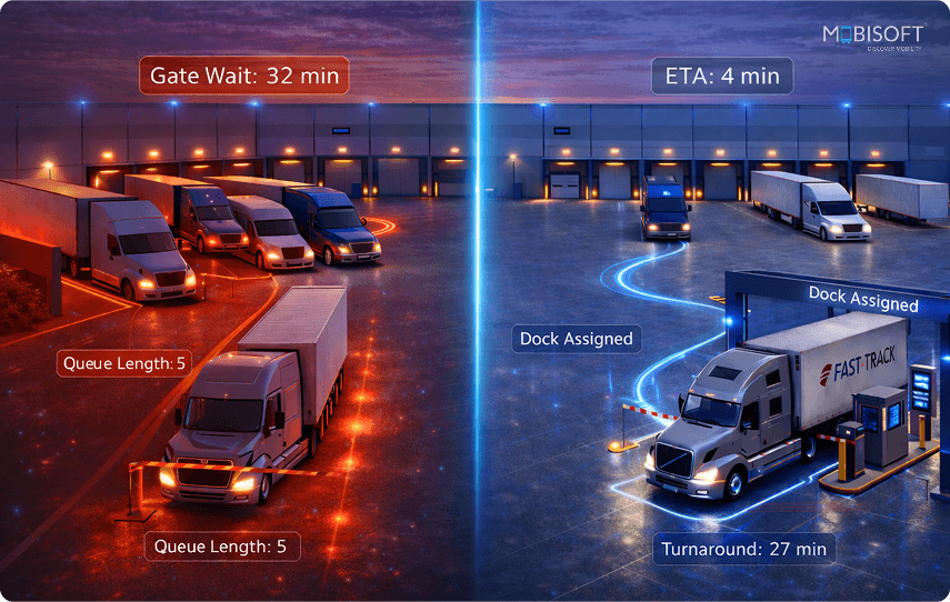 Common bottlenecks in yard operations affecting warehouse yard management and logistics optimization