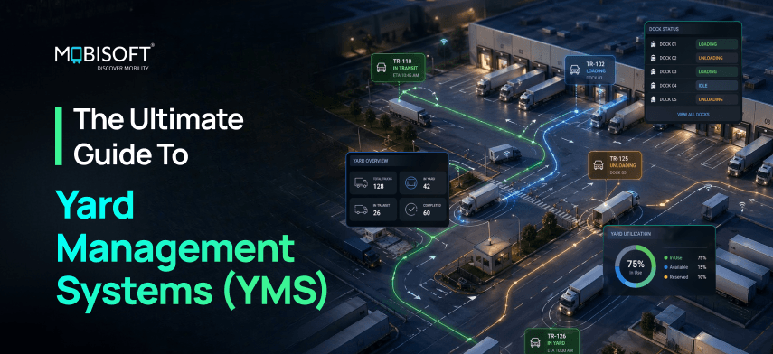 yard management system software managing yard operations and dock scheduling