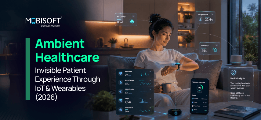 Ambient healthcare IoT wearables enabling invisible patient experience with continuous health monitoring