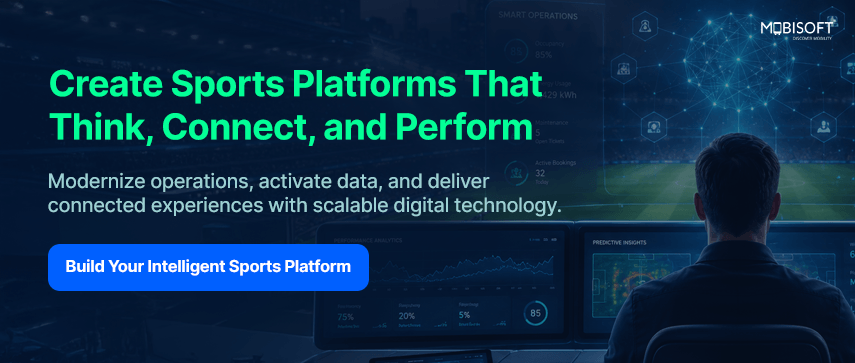 Smart sports ecommerce platform with connected retail and fan engagement technology.