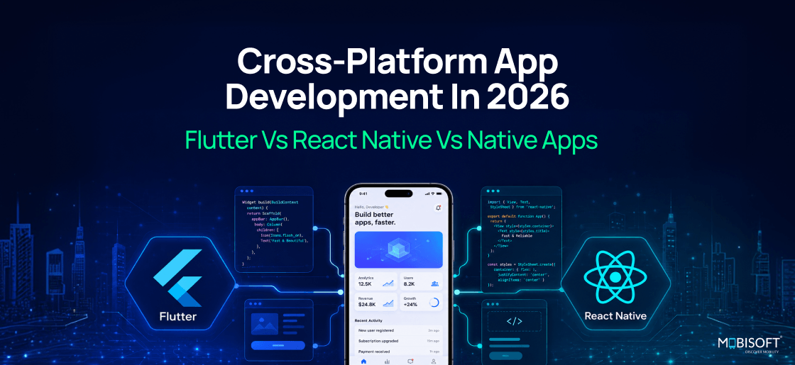 Flutter vs React Native vs Native app development comparison in 2026