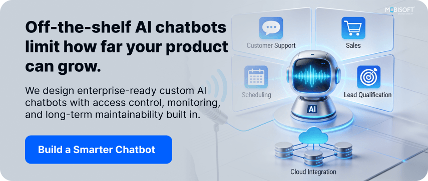 Go Beyond Traditional Chatbots Custom AI voice agent solutions for scalable business growth