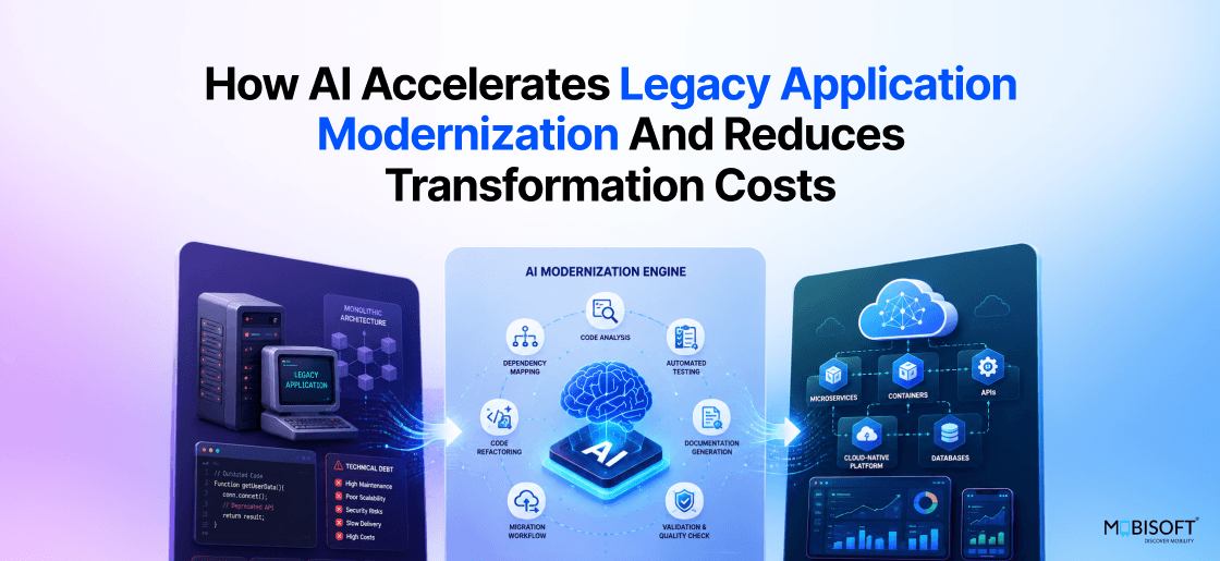 Application modernization services modernize legacy systems with AI for improved performance and scalability.