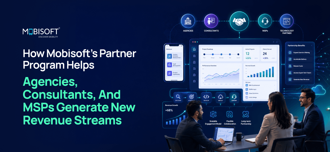 Software development partner program for agencies, consultants, and MSPs generating new revenue streams.