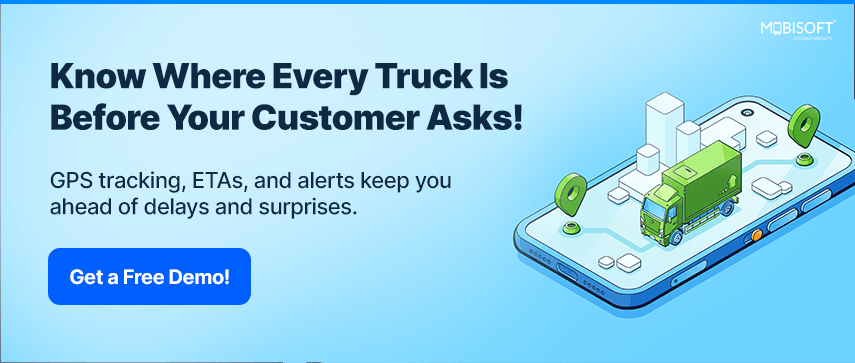 Real-time truck tracking and freight management software for logistics operations