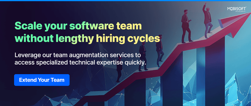Scale software teams quickly with AI staff augmentation services.