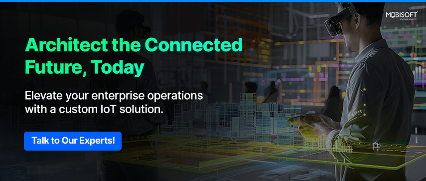 Architect the Connected Future with IoT Enterprise IoT solutions with connected device app development.