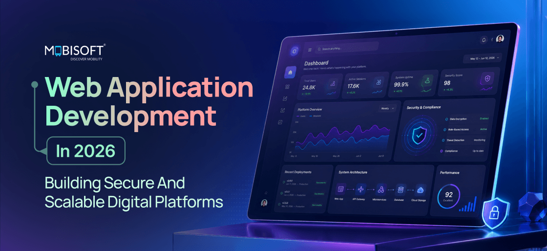 Custom web application development for secure and scalable digital platforms.