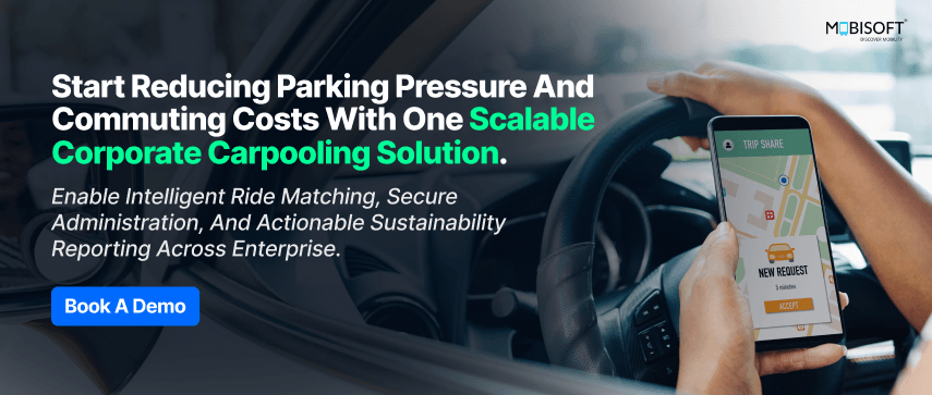 Corporate Carpooling Solution for Smarter Employee Commutes Corporate carpooling solution reducing parking pressure and employee commuting costs