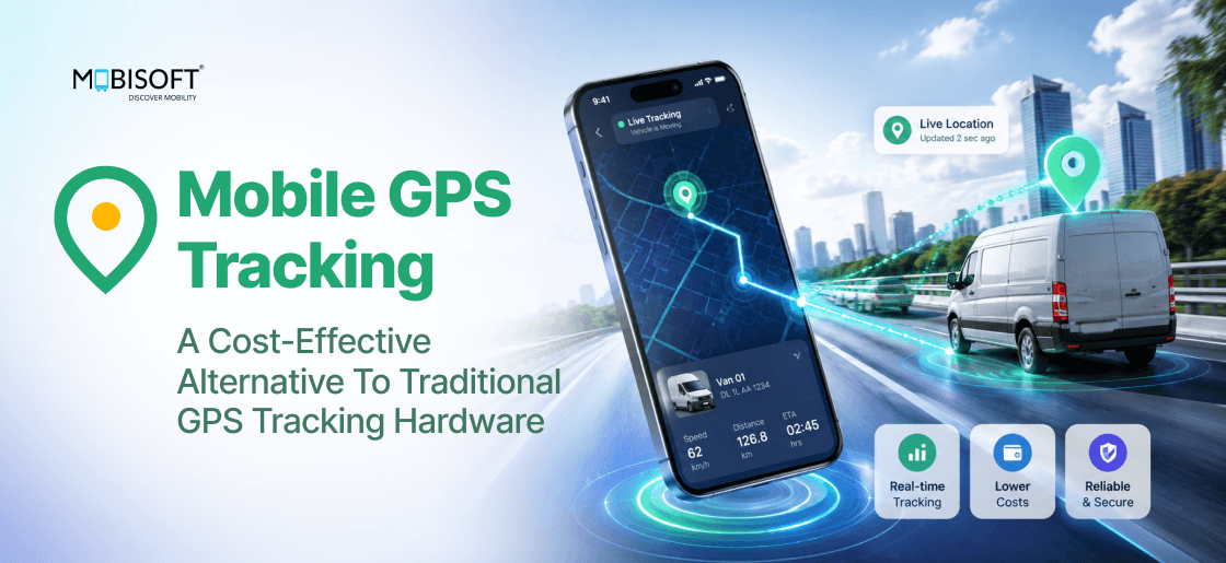 Mobile GPS tracking app for real-time location tracking