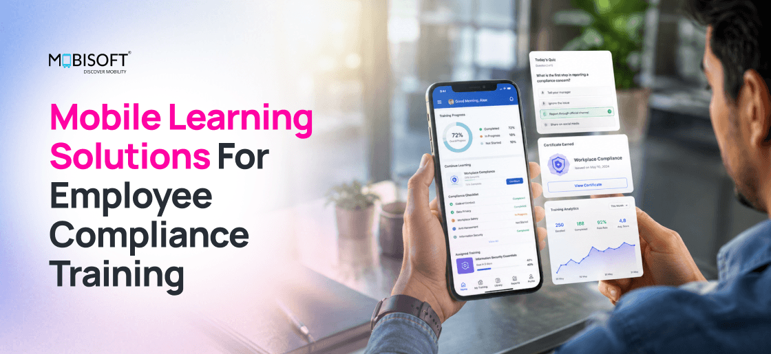 Mobile learning platform for employee compliance training