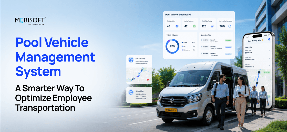 Pool vehicle management system for employee transportation