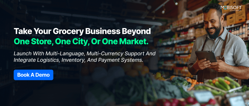 Expand your grocery business with on-demand food delivery services