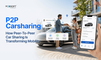 P2P carsharing platform connecting car owners and users through a peer-to-peer car sharing app