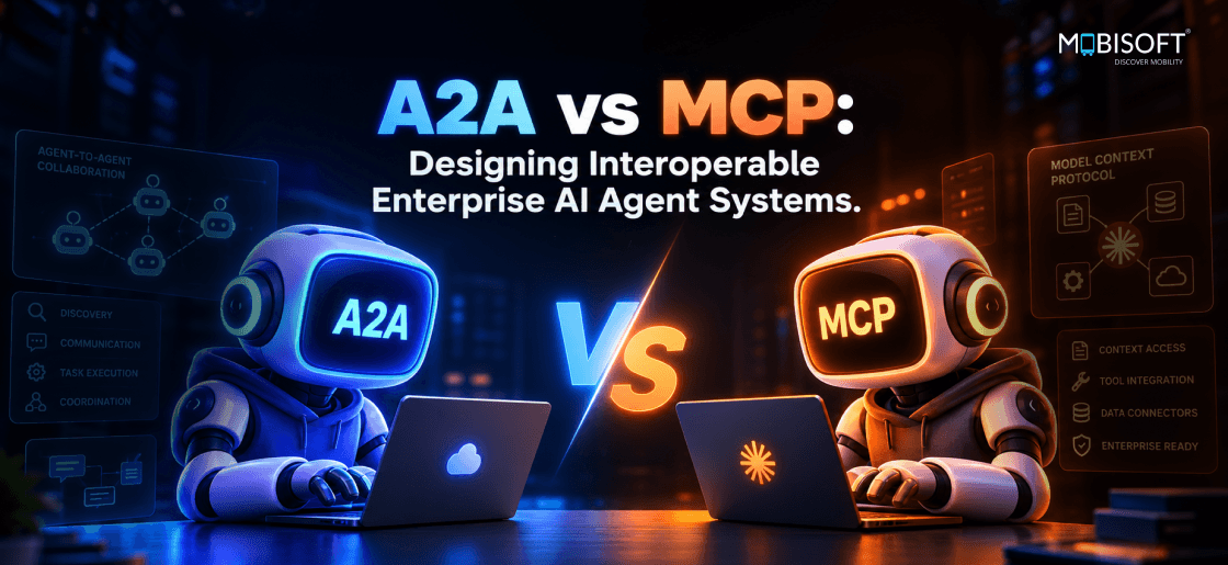 A2A vs MCP for interoperable enterprise AI agent systems