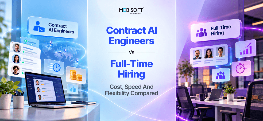 Contract vs full-time AI engineers cost, speed and flexibility comparison