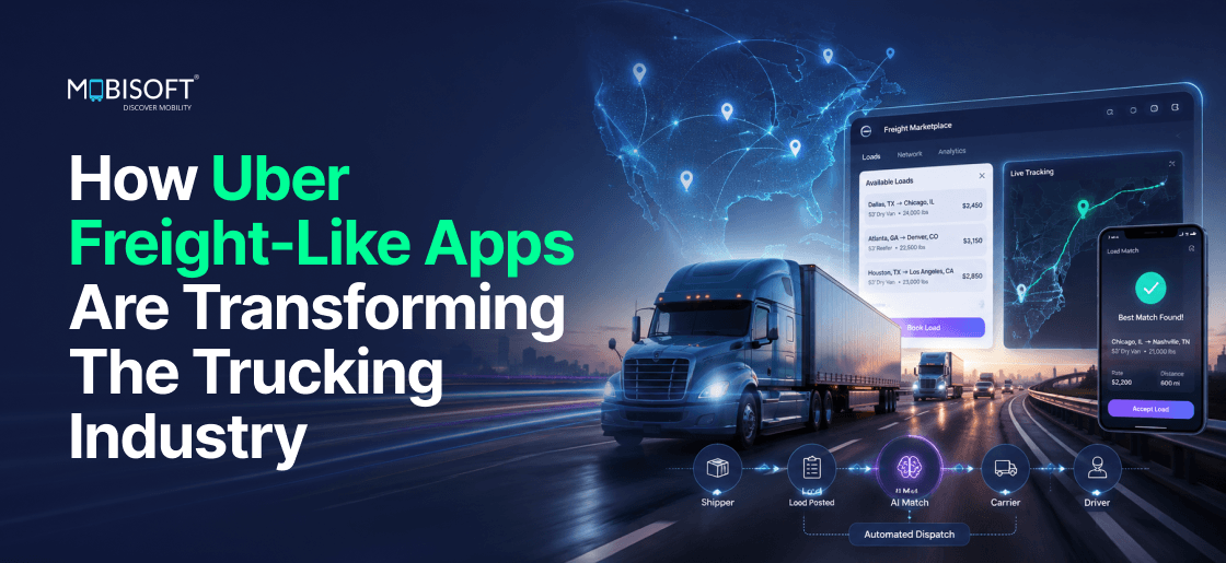 On-demand trucking app transforming freight management and fleet operations