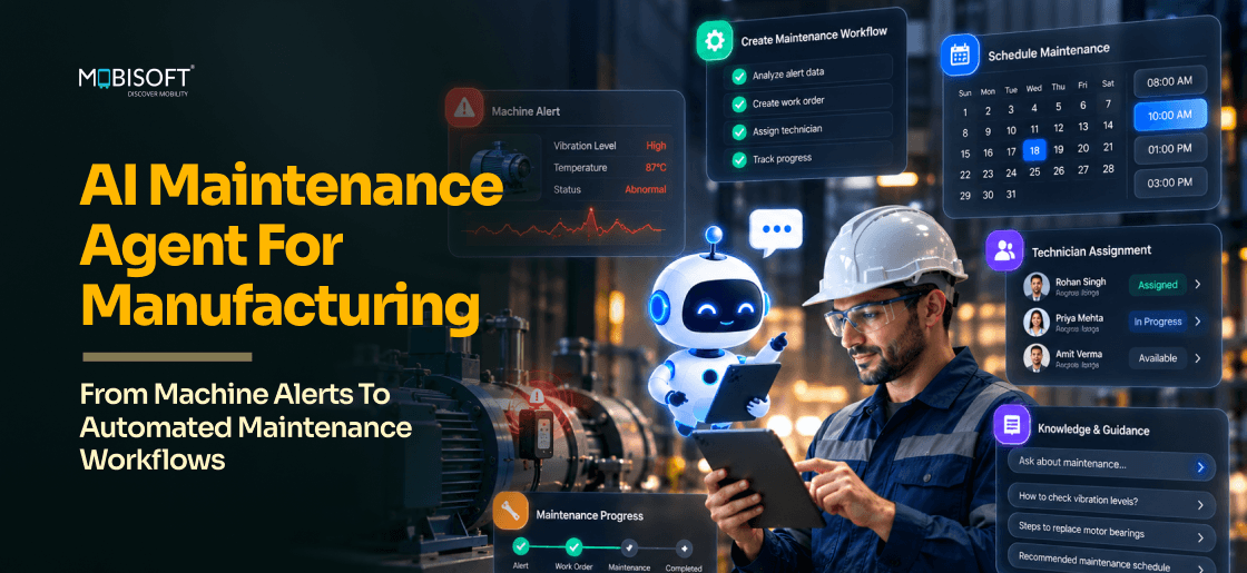 AI predictive maintenance agent automating manufacturing maintenance workflows