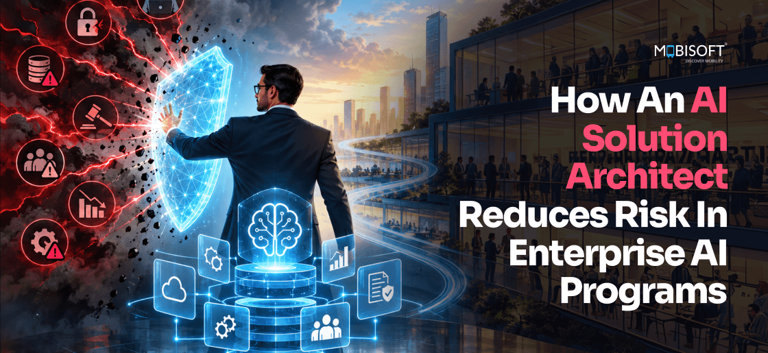 AI solution architect designing secure enterprise AI architecture