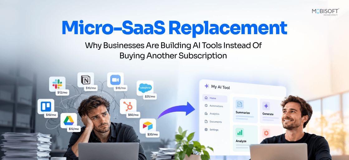 Micro-SaaS replacement using custom AI tools to consolidate SaaS subscriptions